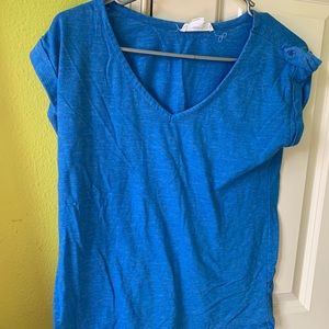 blue tee